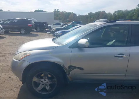 2004 Nissan Murano Sl z USA, uszkodzony, nr VIN JN8AZ08W14W308773